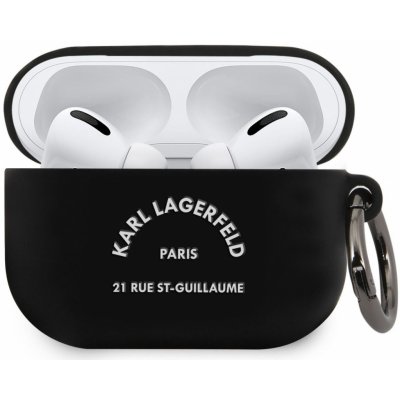 Karl Lagerfeld AirPods Pro cover Silicone RSG KLACAPSILRSGBK – Zbozi.Blesk.cz