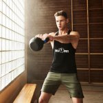 Gorilla Sports Kettlebell Olympia 8 kg – Zboží Mobilmania