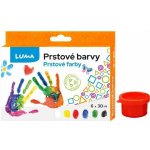 Barvy prstové LUMA 6 barev 30ml – Zboží Dáma
