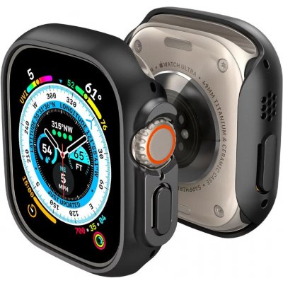 Spigen Thin Fit Black Apple Watch Ultra 49mm ACS05458 – Zboží Mobilmania