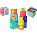 Teddies Kubus Pyramida hranatá 10 ks – Zboží Dáma