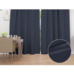 Biante Dekorační závěs Rongo RG-066 Tmavě šedý 140x190 cm – Hledejceny.cz