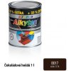 Barvy na kov Alkyton RAL 8017 lesklý 1,0l balení čokoládová hnědá