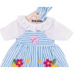 Bigjigs Toys Modré pruhované šaty pro panenku 28 cm BJD505 – Zbozi.Blesk.cz