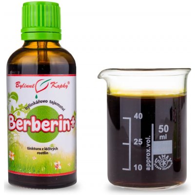 Bylinné kapky Berberin+ tinktura Bylinné kapky Bylinkářovo tajemství 50 ml – Hledejceny.cz