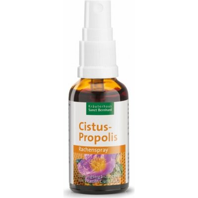 Sanct Bernhard Krční sprej Cistus a Propolis 30 ml – Zbozi.Blesk.cz