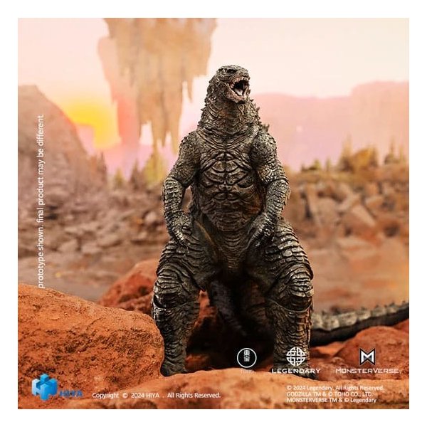 Sběratelská figurka Hiya Toys Godzilla x Kong The New Empire Godzilla Rre evolved Ver Exquisite Basic 18 cm