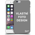 Pouzdro Picasee silikonový Apple iPhone 6/6S - Vlastní design/motiv černé – Hledejceny.cz