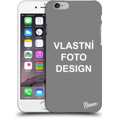 Pouzdro Picasee silikonové Apple iPhone 6/6S - Vlastní design/motiv čiré – Zboží Mobilmania