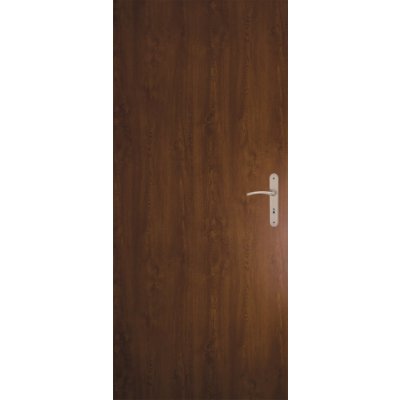 Hörmann ZK Plechové dveře 90 L, 900 × 1970 mm, pozinkované foliované, levé, dub zlatý, plné 691532 – Zboží Mobilmania