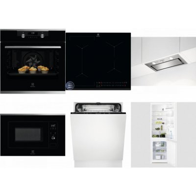 Set Electrolux KOFGH70TX + EIV634 + LFV316K + EMS4253TEX + EES48200L