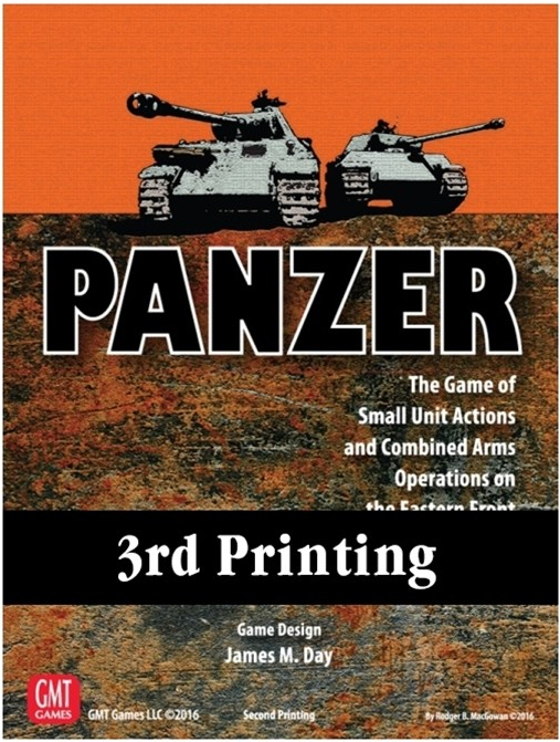 GMT Games Panzer Base Game 3rd Printing