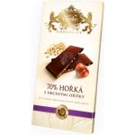Carla Hořká čokoláda 70% s drcenými oříšky 80 g – Sleviste.cz