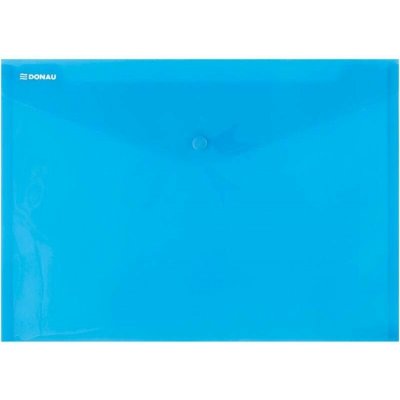 Obálka s drukem průhledná A4 PP, modrá – Zboží Dáma