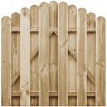 Zahradní branka impregnovaná borovice 100×100 cm – Sleviste.cz