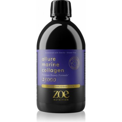 ZOE Marine Collagen Allure mořský kolagen s kyselinou hyaluronovou 500 ml – Hledejceny.cz