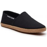 Tommy Jeans espadrilky Tjm Espadrille Street EM0EM01386 černé – Zboží Mobilmania