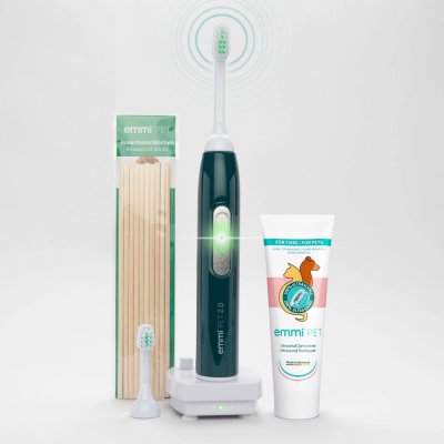 Emmi Pet 2.0 Ultrazvukový kartáček pro psy – Zbozi.Blesk.cz