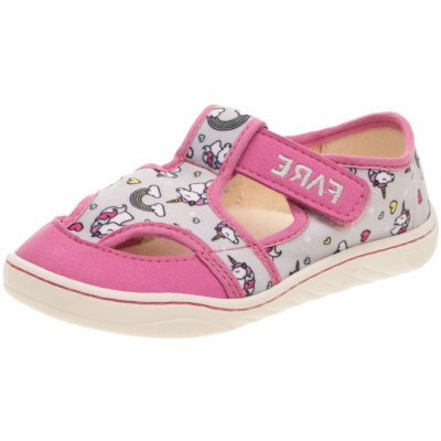 Fare Bare foot WIDE 7002451 jednorožci Růžová – Zboží Mobilmania