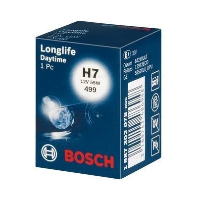Bosch Daytime+10 1987302078 H7 PX26d 12V 55W
