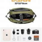 K&F Concept Alpha Sling 10L Green – Zboží Živě