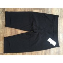 Dámské pružné capri kalhoty černé