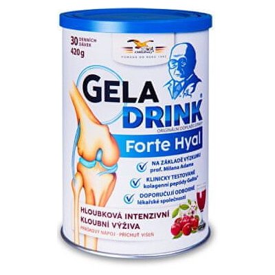 Geladrink Forte HYAL práškový nápoj višeň 420 g
