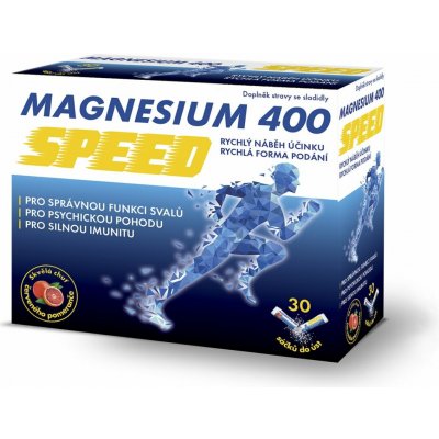 Magnesium 400 Speed 30 sáčků – Hledejceny.cz