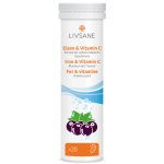 Livsane Železo + Vitamin C šumivé tablety 20 ks – Hledejceny.cz