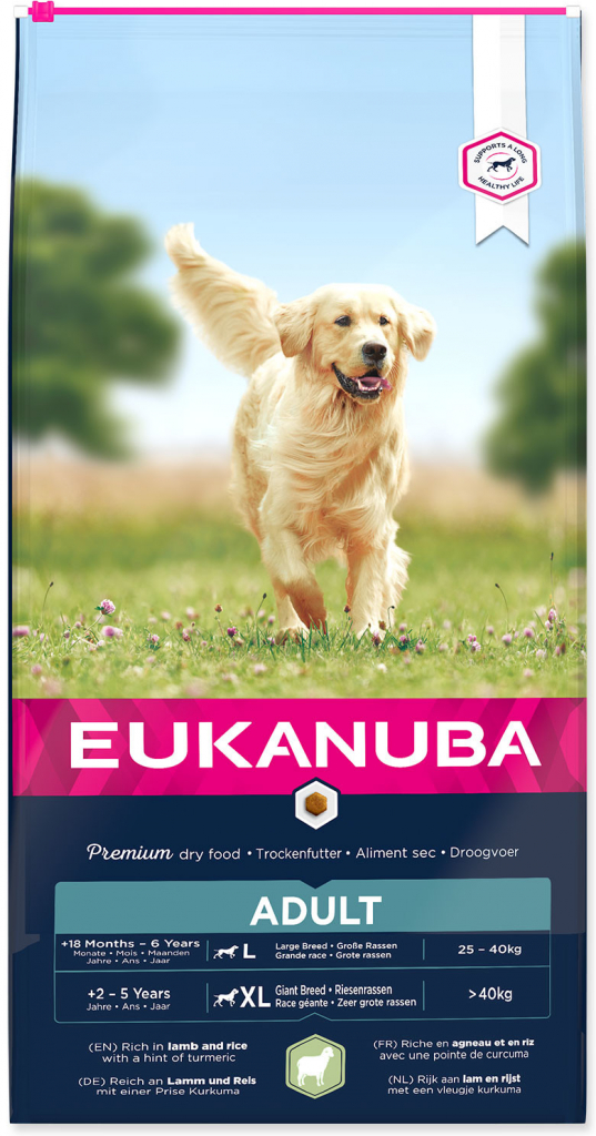 Eukanuba Adult Large Lamb & Rice 12 kg