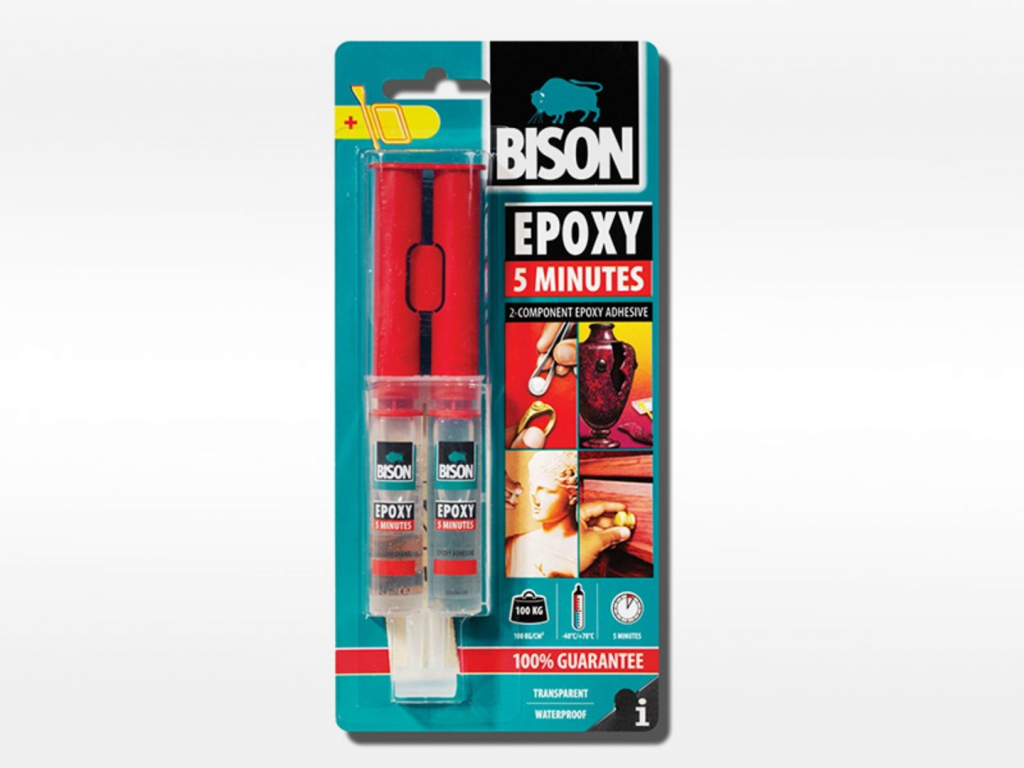 BISON Epoxy 5 Minutes lepidlo dvousložkové 24g