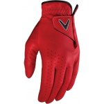 Callaway Opti Color Mens Golf Glove Levá červená M