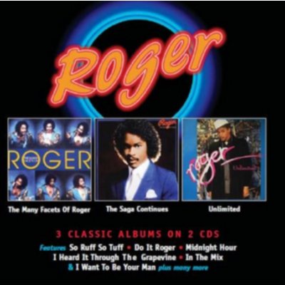 Roger - Many Facets of Roger/The Saga Continues/Unlimited CD – Hledejceny.cz