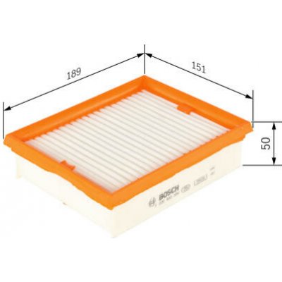 Vzduchový filtr BOSCH F 026 400 304 – Hledejceny.cz