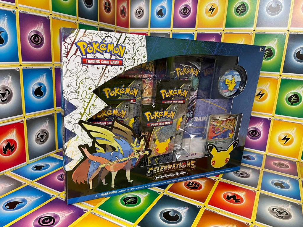 Pokémon TCG Celebrations Deluxe Pin Collection