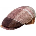 Fiebig Headwear since 1903 Pánská letní bavlněná kostkovaná bekovka hnědočervená – Hledejceny.cz