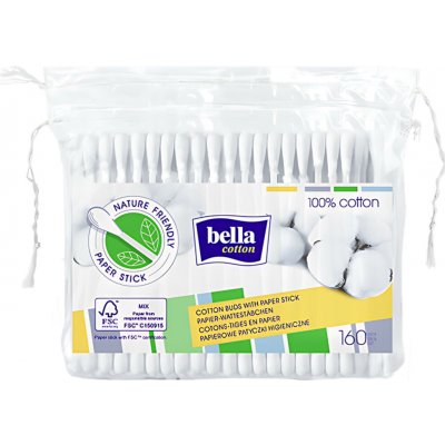 BELLA Cotton vatové tyčinky 160 ks – Zboží Dáma