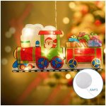 Aigostar LED Vánoční dekorace LED/3xAAA vláček 13,4cm B10303K67 – Hledejceny.cz
