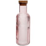 Karafa NATIA růžová s korkem 890982 1L – Hledejceny.cz