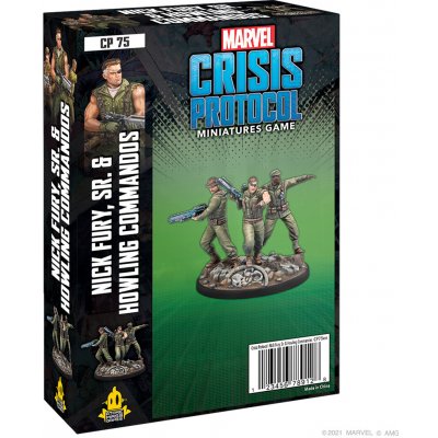 Atomic Mass Games Marvel Crisis Protocol Nick Fury Sr & The Howling Commandos – Zboží Živě