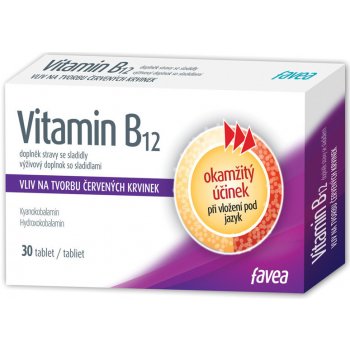 Favea Vitamín B12 30 tablet