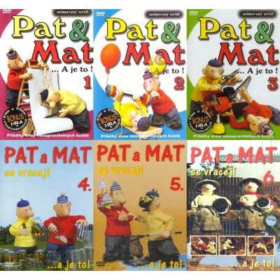 Pat a Mat - kolekce DVD – Zboží Mobilmania