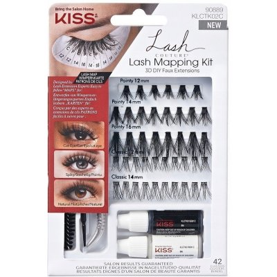 KISS 3D DIY Faux Extensions LASH MAPPING KIT – Zboží Mobilmania