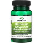 Swanson Berberine Advanced Enhanced Absorption - Featuring Berbevis 30 ks, veganské kapsle, 550 mg – Hledejceny.cz
