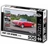 Puzzle Retro-Auta č. 81 Fiat 124 SPIDER 1973 500 dílků