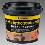 DEN BRAVEN Střešní hydroizolační nátěr DenBit S-T4 červený 5kg – Zbozi.Blesk.cz