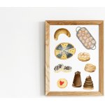 ePipí Plakát - Sladkosti Rozměr: A4 – Zboží Dáma