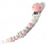 BabyOno řetízek Natural Nursing Liška růžová – Zboží Dáma