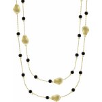 Biju Korále černo-zlaté 2371-1 3002371-1 – Zboží Dáma Biju Korále černo-zlaté 2371-1 3002371-1 – Zboží Dáma