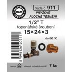 HARTMAN těsnění pryžové 1/2" 15*24*3mm, sada č. 911 – Zboží Mobilmania